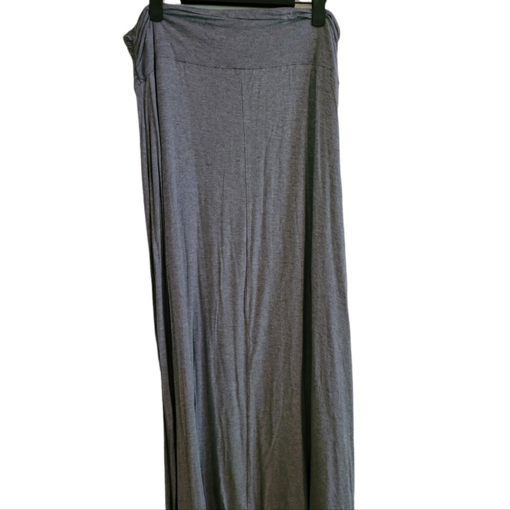 Merona Gray Maxi Skirt | XL